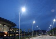 信達光電LED路燈照亮廈門(mén)集美新站